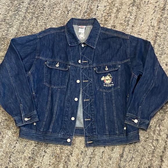 Disney Other - The Disney store Denim Jacket with Embroidery sz medium great condition Vintage